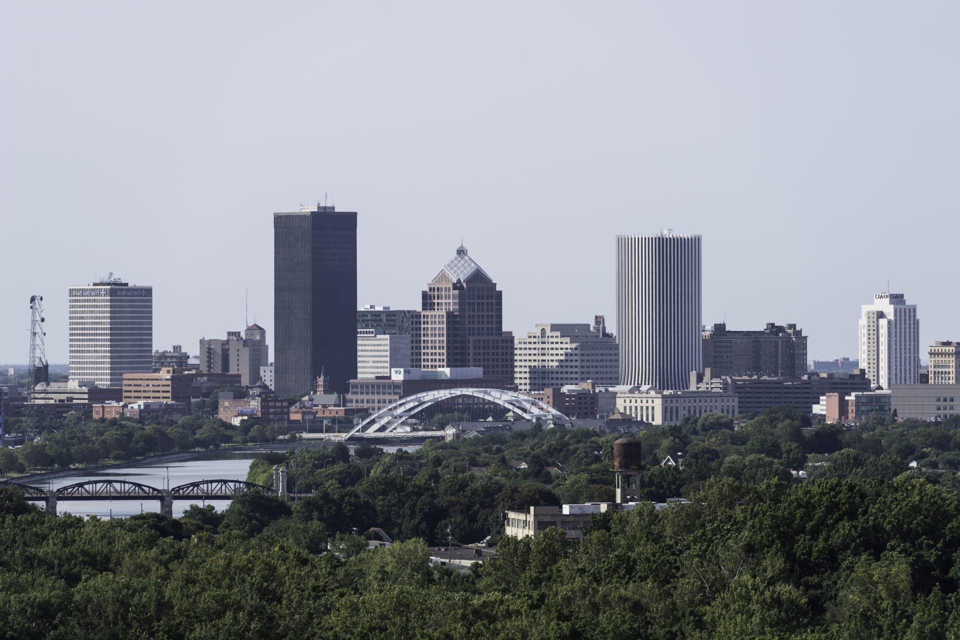 City of Rochester skyline